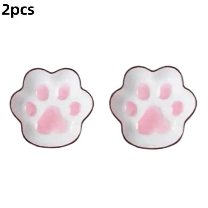 1pc style japonais chat patte assaisonnement plat mignon dessin animé repas