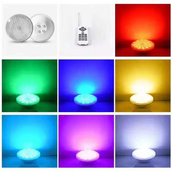 18W 25W 35W LED lumière sous-marine Par56 lumière de piscine LED IP68 12V SMD5730 lampe sous-marine