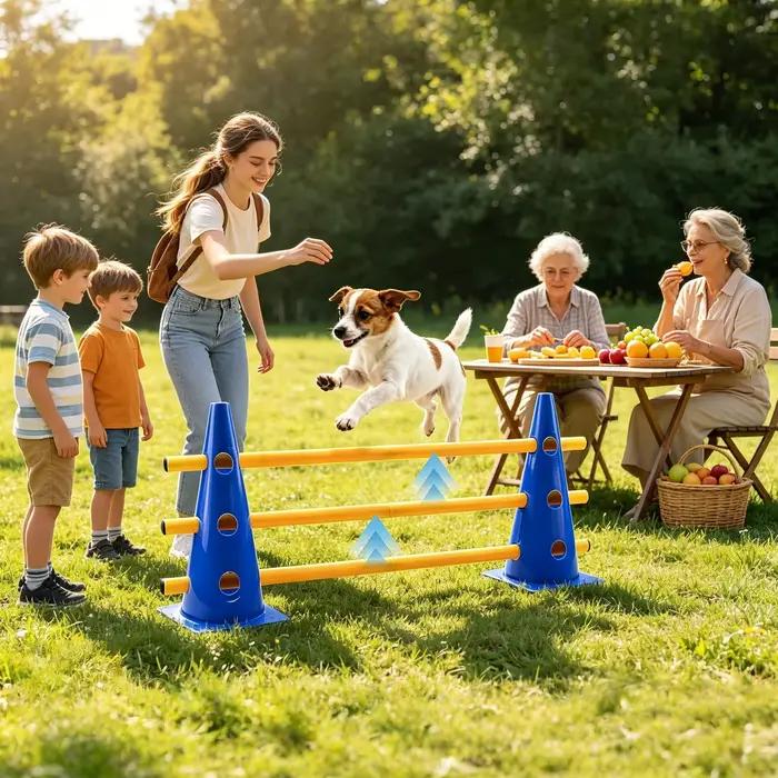 Ensemble d'agilité pour chien pour jardin