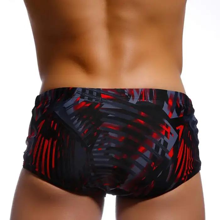 UXH marque hommes maillots de bain court avec push-up noir troncs Boxer hi-q Sexy hommes respirant m
