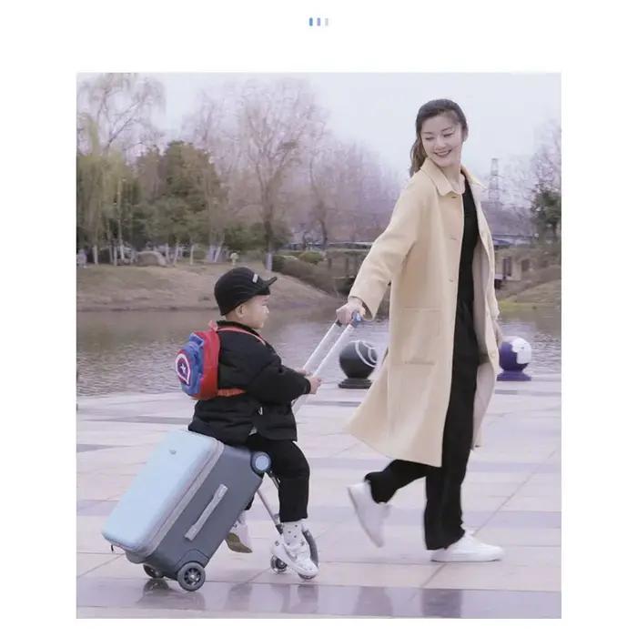 Valise de voyage pour poussette pour enfants, équitation et assise, coffre multifonction étanche et