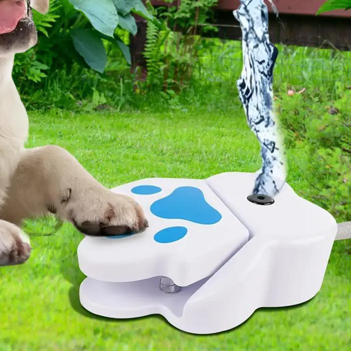Fontaine à eau pour animaux de compagnie à activation par patte