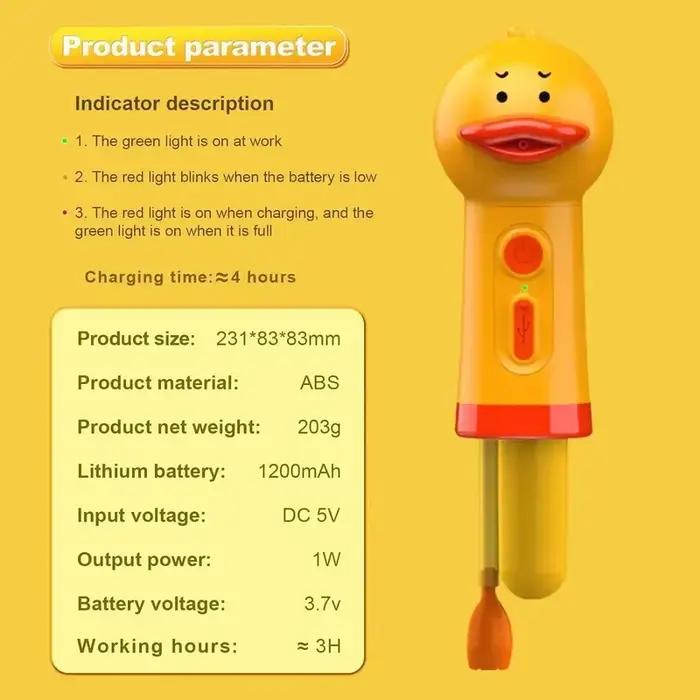 Distributeur électrique de shampoing pour chien