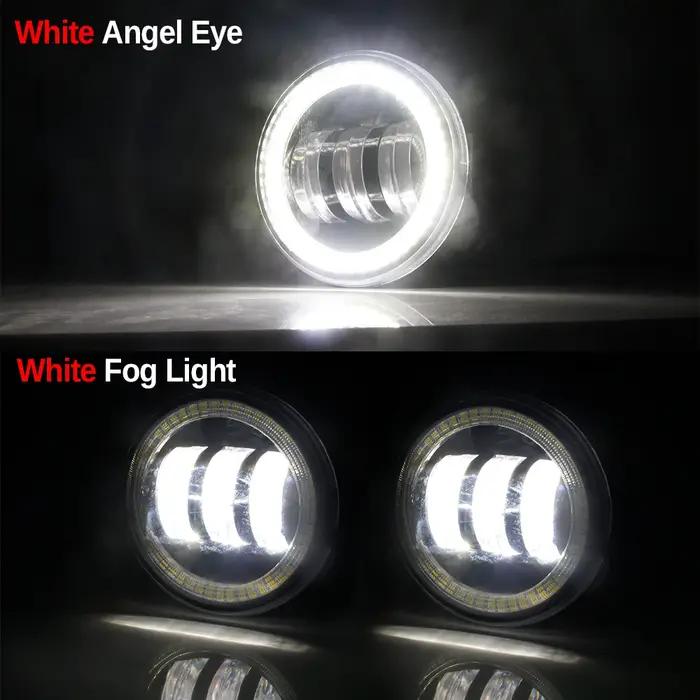 2 X voiture Angel Eye antibrouillard lentille LED