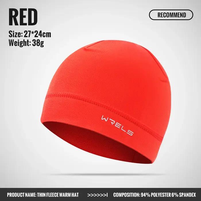 WRELS hiver thermique course sport chapeaux pour hommes doux coupe-vent bonnet chapeau randonnée cyclisme Snowboard Ski