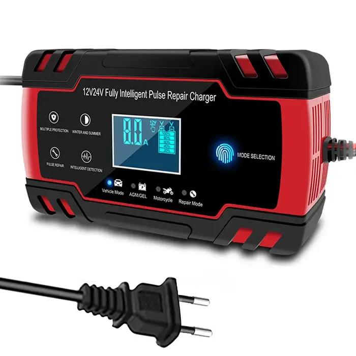 Chargeurs de batterie entièrement automatiques 12V-24V 8A