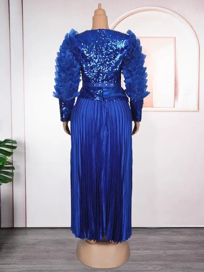 Robes de Soirée de Luxe 2026 – Élégantes Robes Longues à Paillettes pour Femmes, Tenues Africaines,