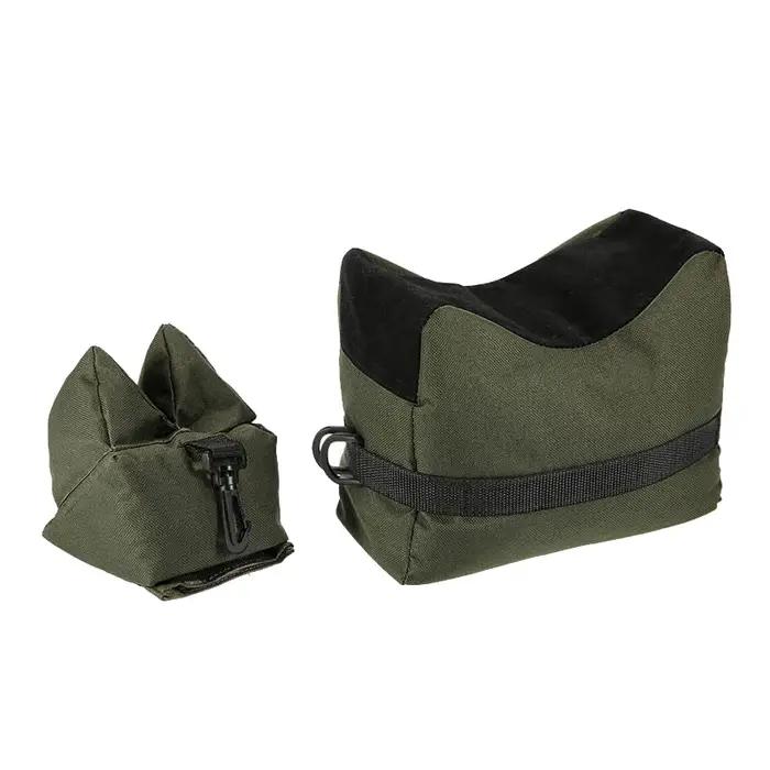 Sac de tir tactique avant-arrière pour armes à feu, support de sac de sable non rempli, pochette de