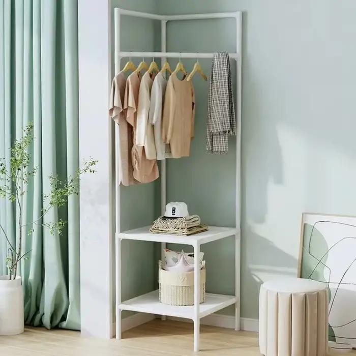 Porte-manteau d'angle multifonctionnel à plusieurs niveaux