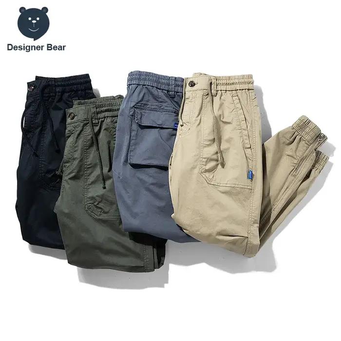 Pantalon cargo fuselé ample pour homme