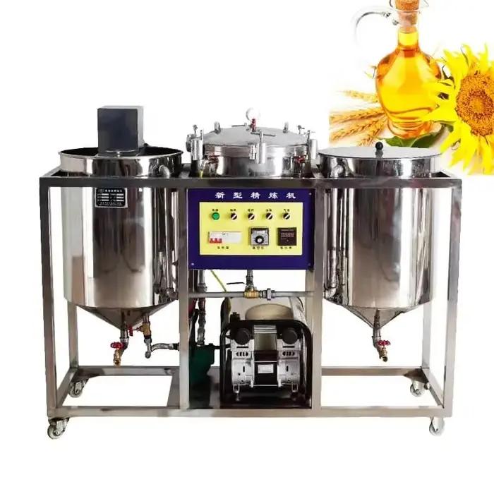Usine de raffinage d'huile comestible à petite échelle personnalisée 2025 – Équipement complet de tr
