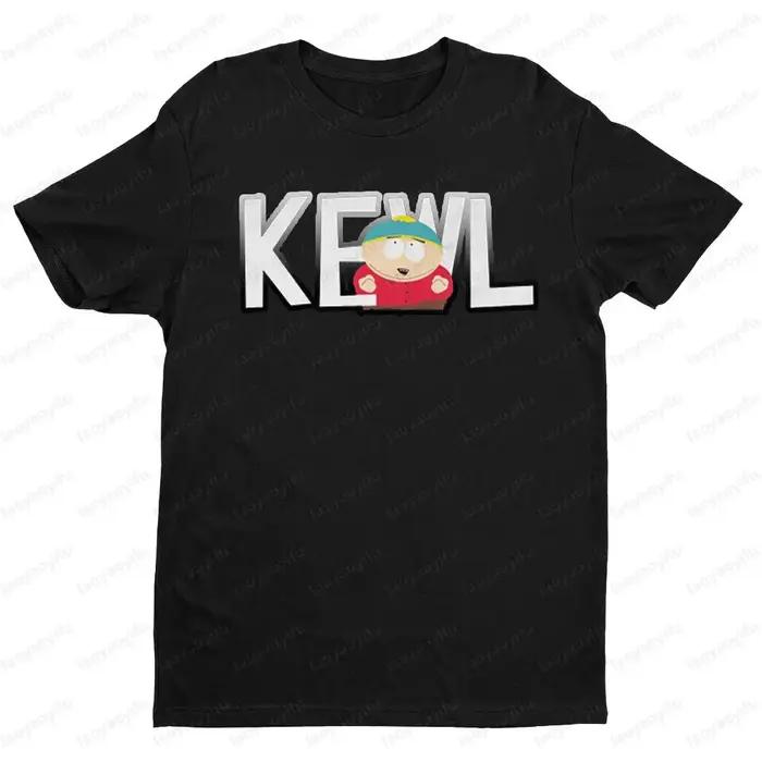 T-shirt South Park Hommes Décontracté en Coton de Haute Qualité pour Occasions Spéciales et Journées Entre Amis