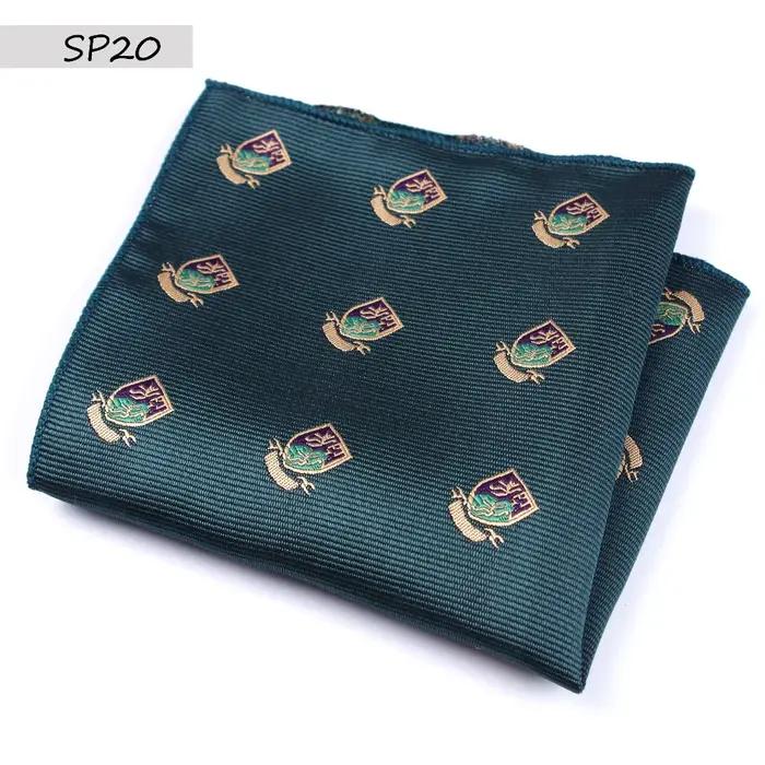 Vintage Paisley hommes Design britannique imprimé fleuri poche carré mouchoir poitrine serviette costume accessoires