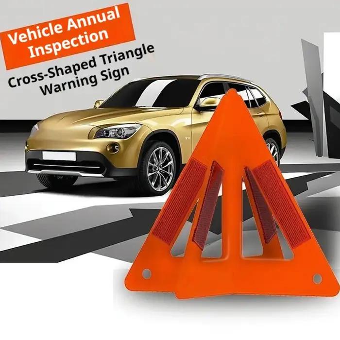 Triangle de signalisation d'urgence pour voiture