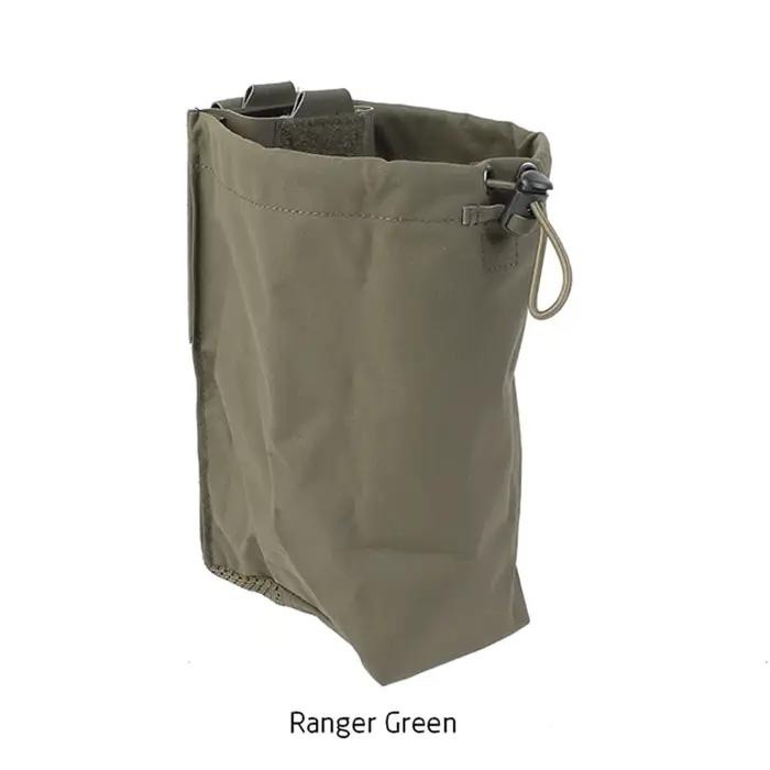 Pochette de décharge MOLLE de taille tactique d'extérieur, sac de recyclage combiné à traction rapid