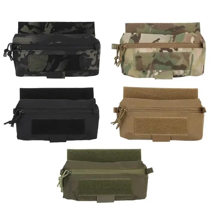 Pochette abdominale drop pouch tactique - Sac banane pour gilet porte-plaques JPC CPC LBT