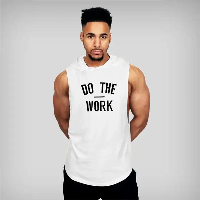 Vêtements de sport à capuche pour hommes