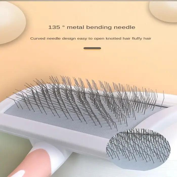 Brosse de toilettage à poils longs pour animaux de compagnie