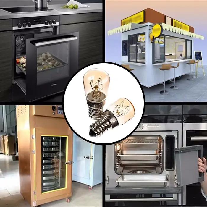 Haute température 300 degrés E14 four grille-pain vapeur ampoule cuisinière tenir lampe 15 W/25 W 22