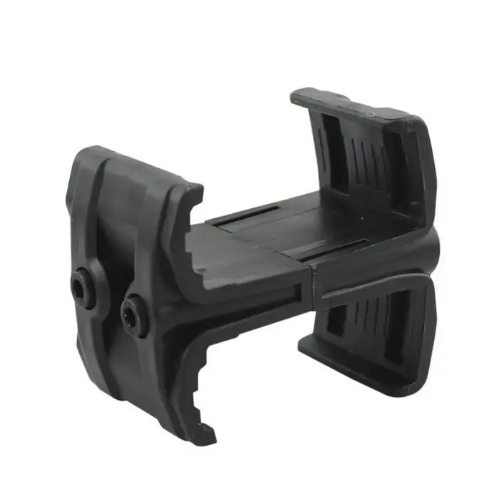 Coupleur magnétique tactique Double pince à maillons ABS