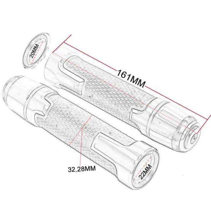 Leviers de frein d'embrayage extensibles pliants pour moto, poignées d'extrémité de guidon pour GSF