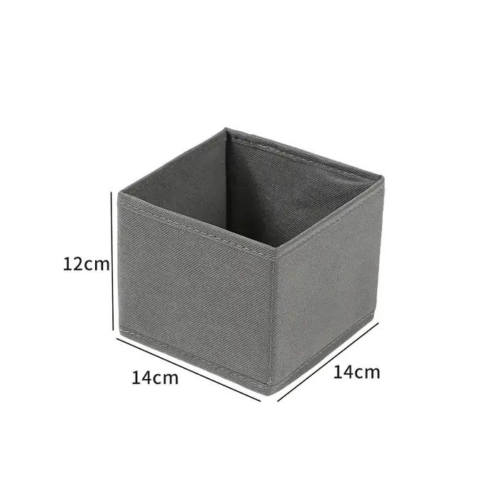 Boîte de rangement de sous-vêtements en tissu non tissé organisateur de tiroirs pour armoire rangement de vêtements et sous-vêtements occasion spéciale cadeau pour femme