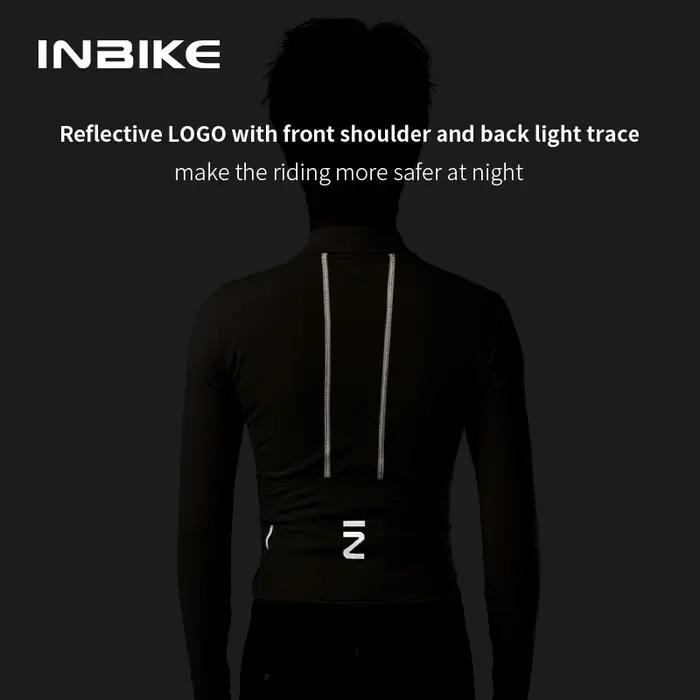 INBIKE femme polaire cyclisme maillot hiver vtt vélo vêtements thermique vélo maillot montagne route