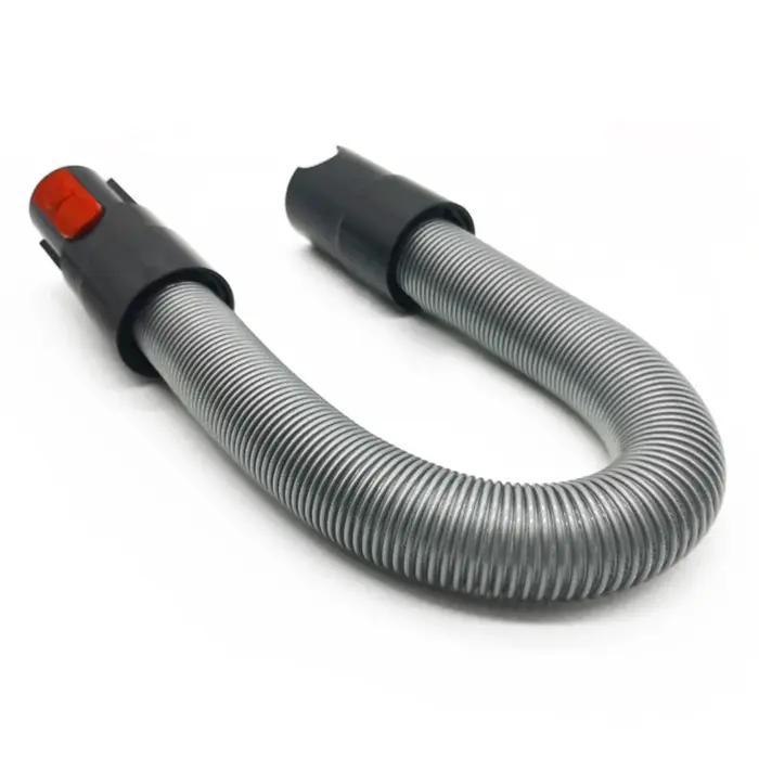 Tuyau d'extension flexible et raccords télescopiques pour aspirateur Dyson V7 V8 V10 V11 V15 pièces d'aspirateur en ABS plastique gris clair pour nettoyage efficace et confortable occasions spéciales