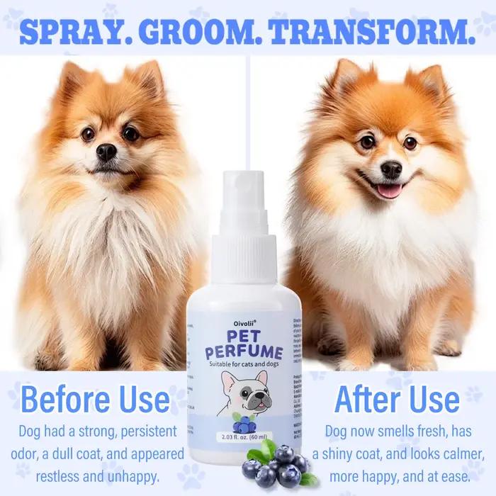 Spray parfumé pour animaux de compagnie