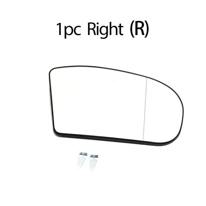 Miroir chauffant latéral pour Mercedes-Benz Classe E W211 et Classe C W203 grande angle chauffant facile à installer pour un confort de conduite optimisé