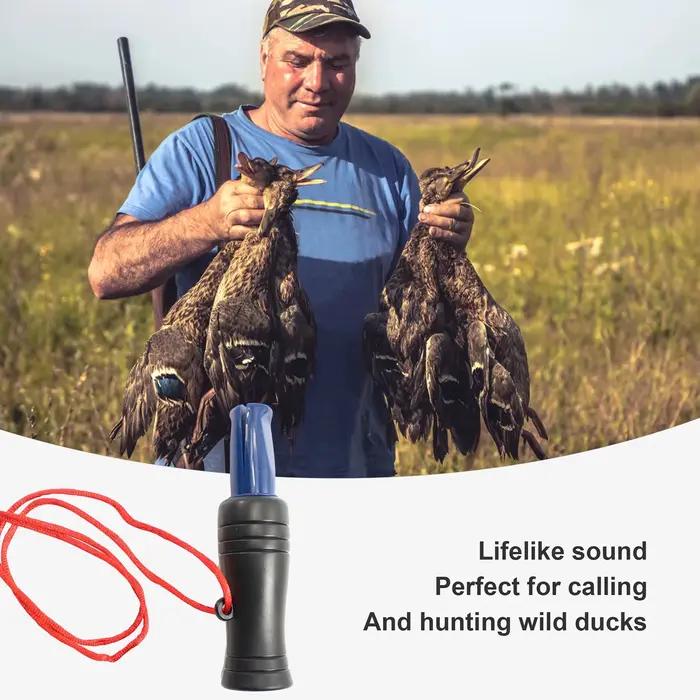 Sifflet appel canard colvert faisan 1 pièce - outil chasse extérieur appât pour chasseurs professionnels