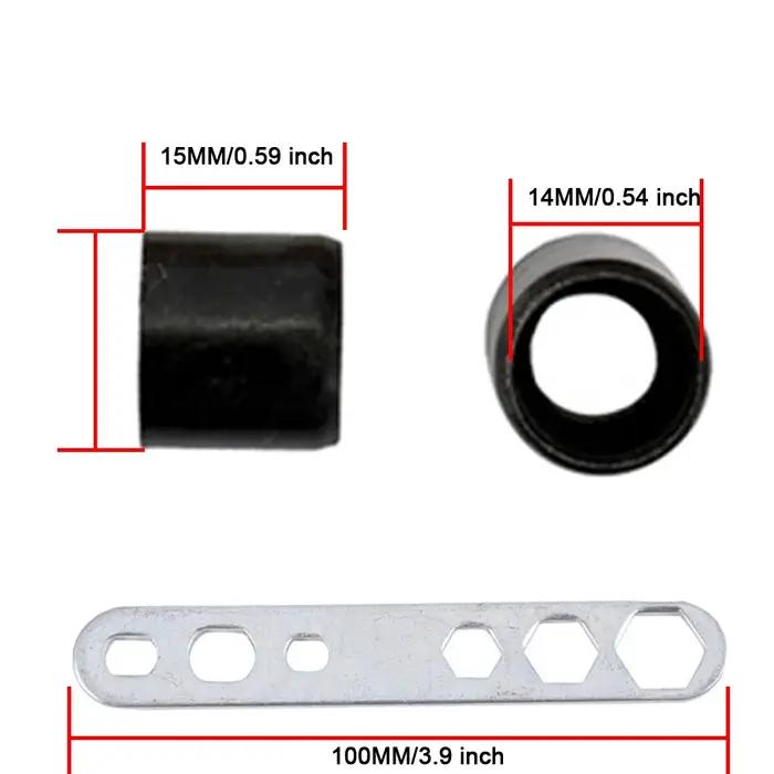 24 pièces 15AK pour torche Binzel consommable électrode bouclier tasse lien tige conseils courbés po