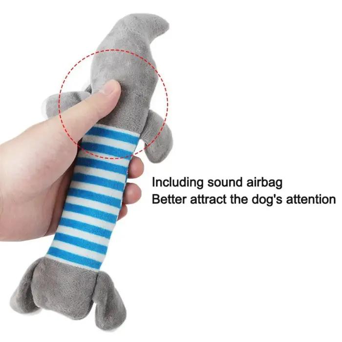 Jouet en peluche grincement animal pour chiens et chats interaction mastication entraînement chiot occaions spéciales