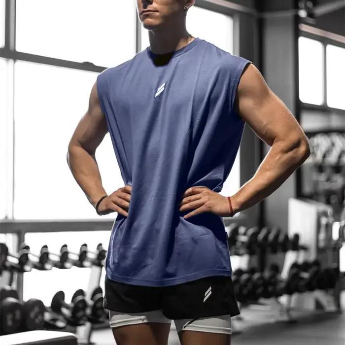 Châle de séchage rapide pour homme en polyester respirant, ample et léger pour entraînement été et autres occasions sportives
