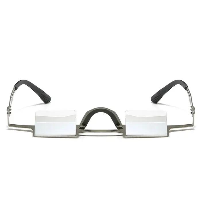 Lunettes pêche paresseuse ultra-légères allongé lecture TV miroir escalade outdoor pratique vision horizontale