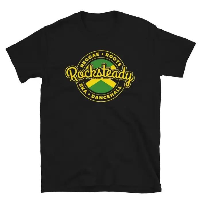 T-shirt Rocksteady Skinhead Reggae Racines Ska Dancehall pour hommes styles décontractés occasions spéciales