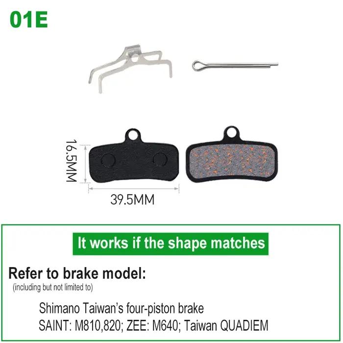 10 paires de plaquettes de frein pour vélo de montagne, plaquettes de frein à disque pour vélo, pour
