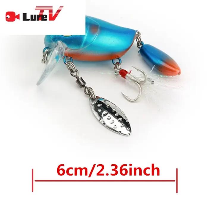 Luretv Jackall SAME STYLE 1 pièces leurre de surface d'eau MICRO TAPPY flottant rock gros gars