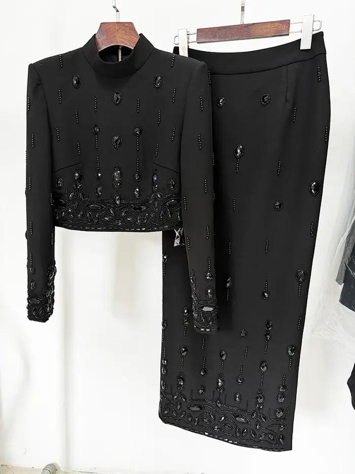 HIGH STREET – ensemble de costume de piste de styliste pour femmes