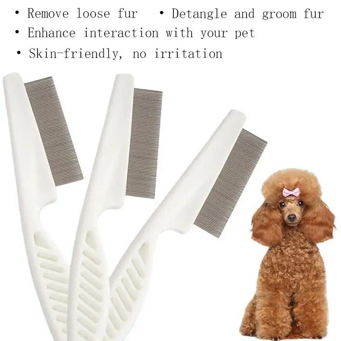 Peigne anti-puces pour animaux de compagnie