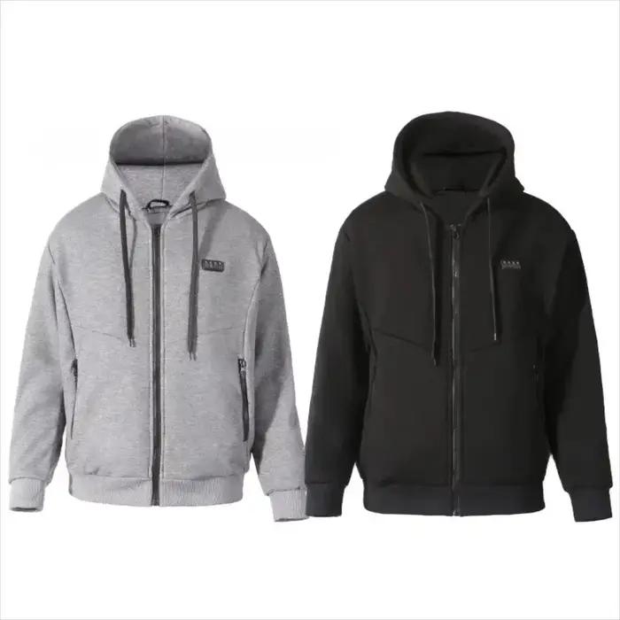 Sweat-shirt chauffant intelligent à 23 zones, style couple, vêtement d'extérieur, chaleur constante,