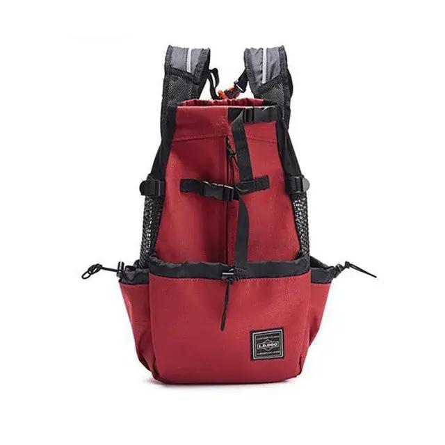 Randonnée animal de compagnie chien transporteur voyage sac à dos Ventilation extérieure respirant vélo moto Sport de plein air maille sac livraison directe