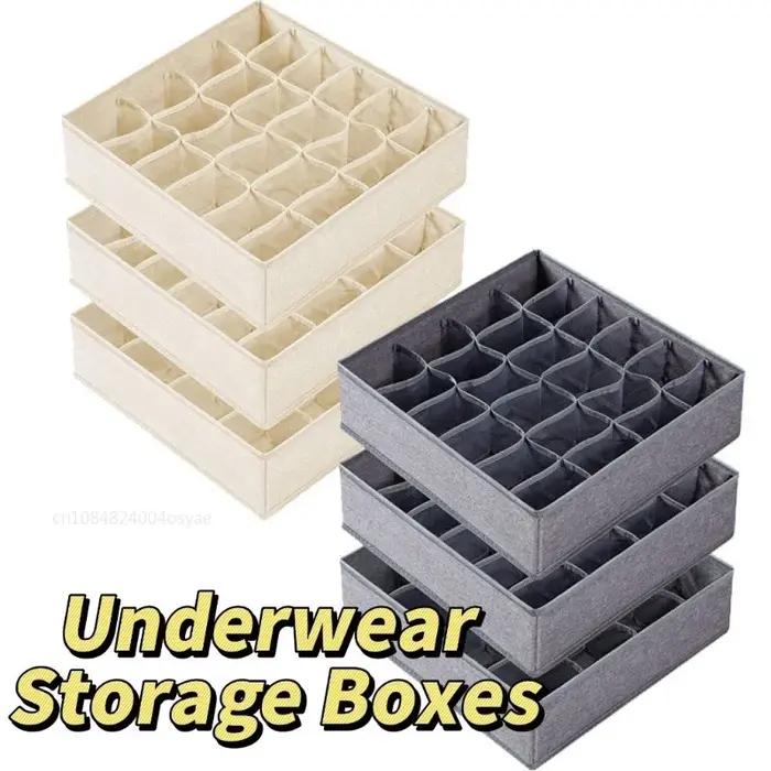Organisateurs de sous-vêtements d'armoires et de tiroirs