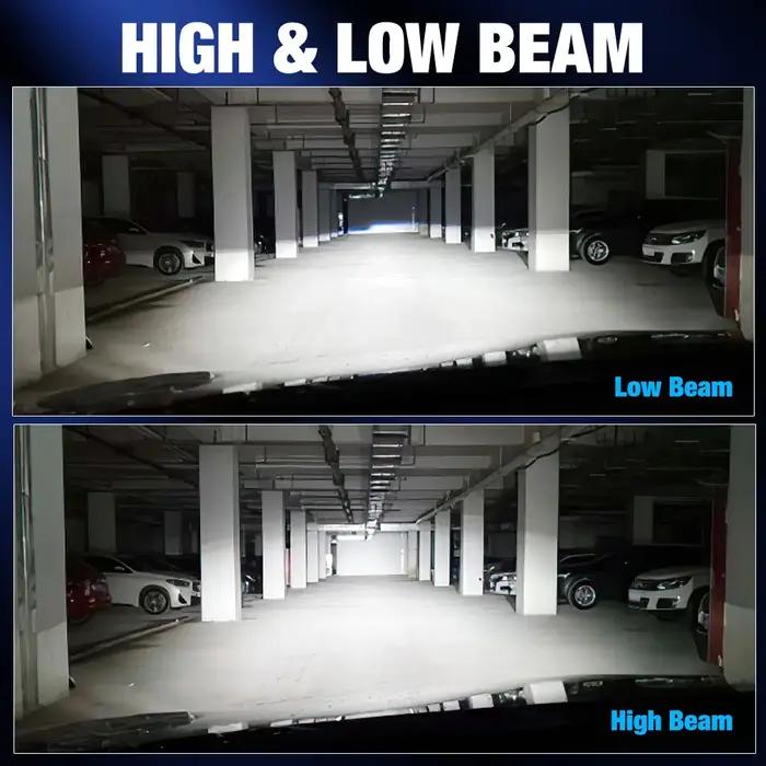 Ampoule LED 30000LM H8 H11 H16JP 9005 HB3 9006 HB4, phare antibrouillard Canbus Mini 260W CSP pour v