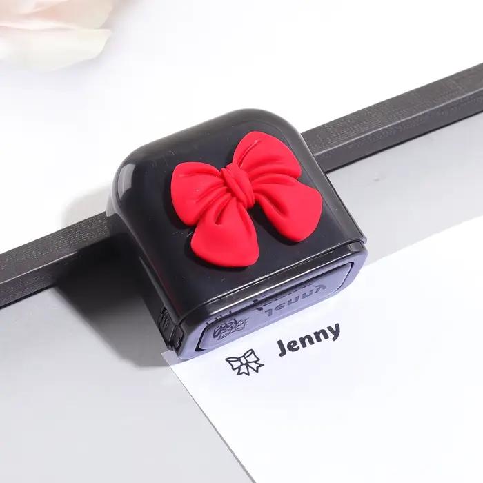 Tampon de nom personnalisé pour enfants sceau de vêtements imperméables école maternelle cadeau enseignant étudiant occasion spéciale développement de l'estime de soi