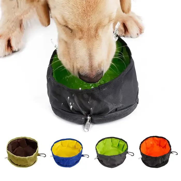Bol portable pliant imperméable pour chiens bols de voyage universels pour nourrir et boire accessoires pour chiens et chats occa
