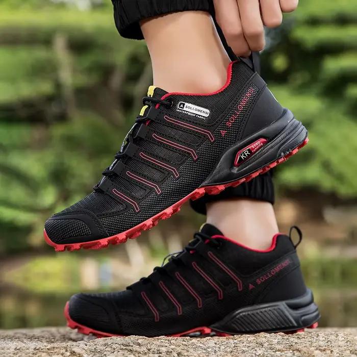 Chaussures de randonnée imperméables et antidérapantes pour hommes, chaussures de sport tout-terrain, randonnée Camping chasse, chaussures d'entraînement tactiques, chaussures de cyclisme