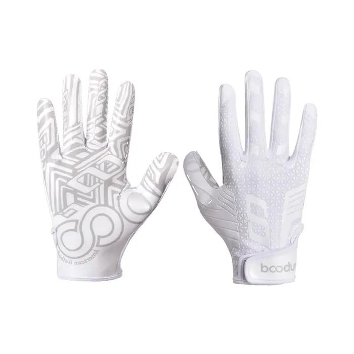 Gants de rugby résistants et antidérapants pour homme et femme pour entraînement et compétition en plein air
