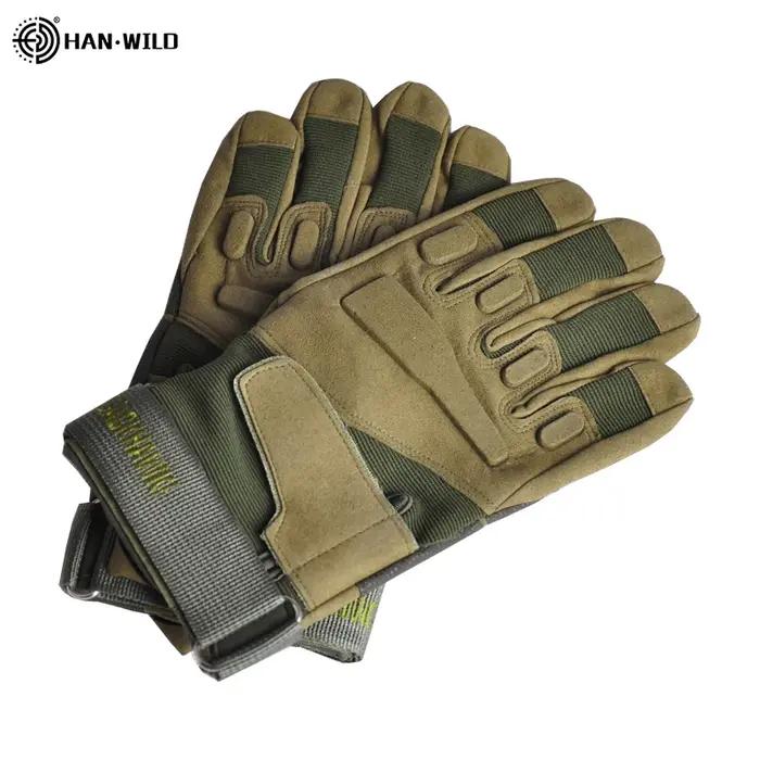 Gants tactiques combat camouflage - Pleine main pour paintball, chasse, entraînement militaire et vélo