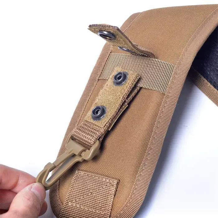 Bretelles tactiques ajustables type X - Suspension ceinture équipement chasse combat outdoor